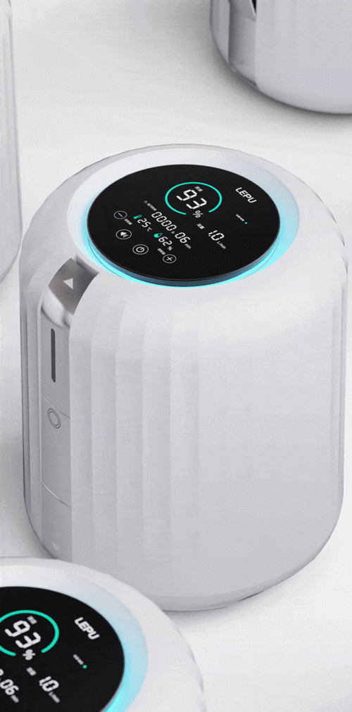 智能守护，呼吸之间——Clf加利弗为乐普匠心打造家用保健制氧机
